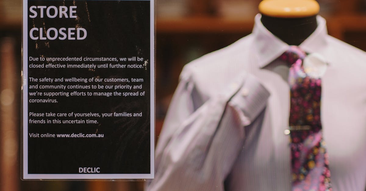 découvrez les fermetures de magasins en cours et à venir, avec toutes les informations essentielles pour rester informé et planifier vos achats.